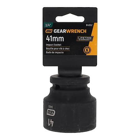 3/4" Drive 6 Point Standard Impact Metric Socket 41mm