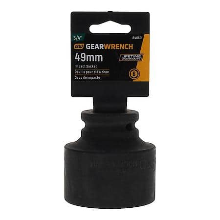 3/4" Drive 6 Point Standard Impact Metric Socket 49mm