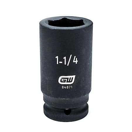 3/4" Drive 6 Point Deep Impact Sae Socket 1-5/16"