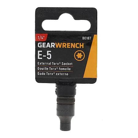 1/4" Drive External Torx« Socket E5