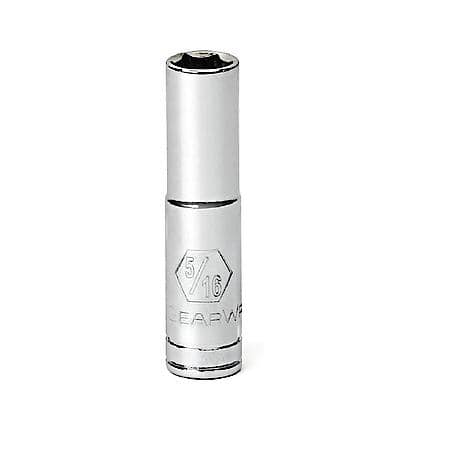 1/4" Drive 6 Point Deep Sae Socket 5/16"
