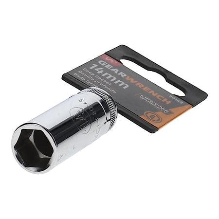 1/4" Drive 6 Point Deep Metric Socket 14mm
