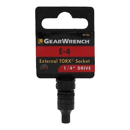 1/4" Drive External Torx« Socket E4