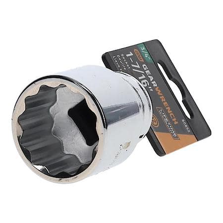 3/4" Drive 12 Point Standard Sae Socket 1-7/16"