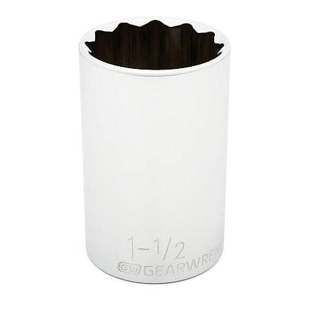 1/2" Drive 12 Point Deep Sae Socket 1-1/2"