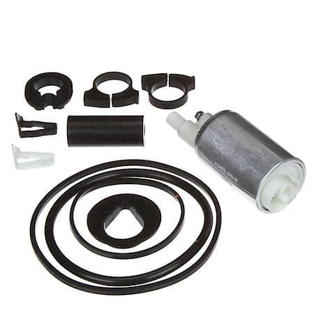 Electric Fuel Pump: Plastic Tube Clamps, Pump Body Clamp, Retaining Clips