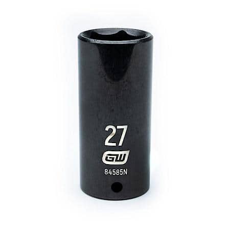 1/2" Drive 6 Point Deep Impact Metric Socket 27mm