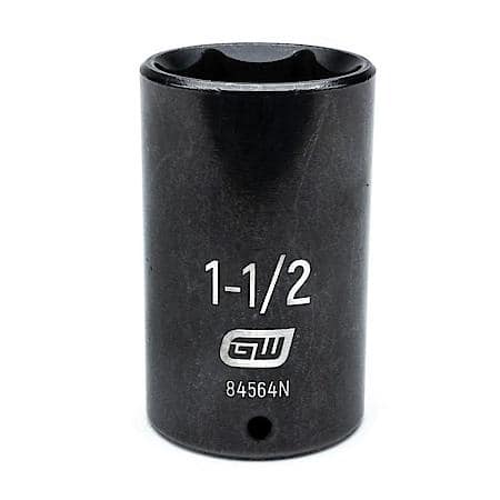 1/2" Drive 6 Point Deep Impact Sae Socket 1-1/2"