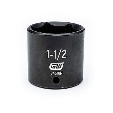 1/2" Drive 6 Point Standard Impact Sae Socket 1-1/2"
