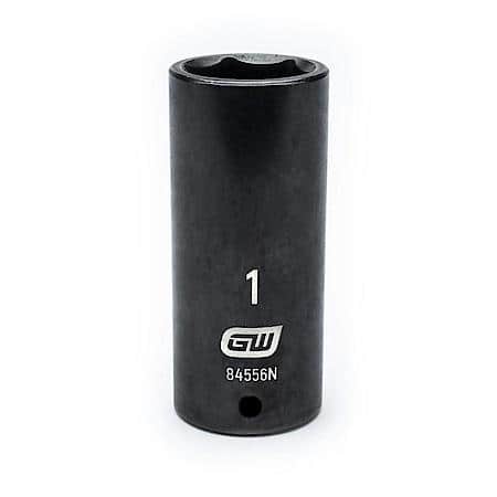1/2" Drive 6 Point Deep Impact Sae Socket 1"
