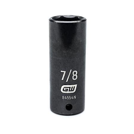 1/2" Drive 6 Point Deep Impact Sae Socket 7/8"