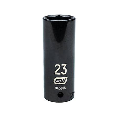 1/2" Drive 6 Point Deep Impact Metric Socket 23mm