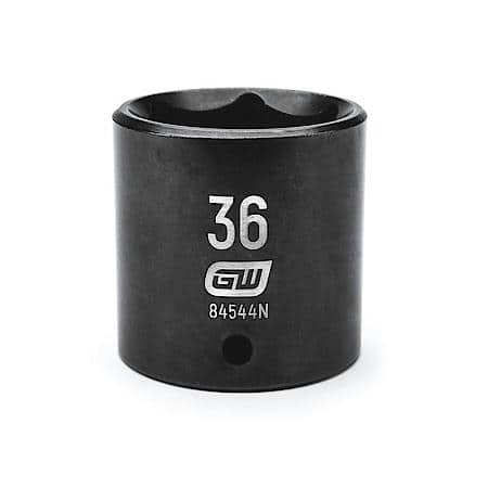 1/2" Drive 6 Point Standard Impact Metric Socket 36mm
