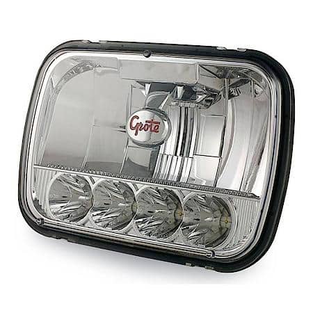 LED Sealed Beam Headlight, 5x7 LED Sealed Beam Headlight, 9-32V