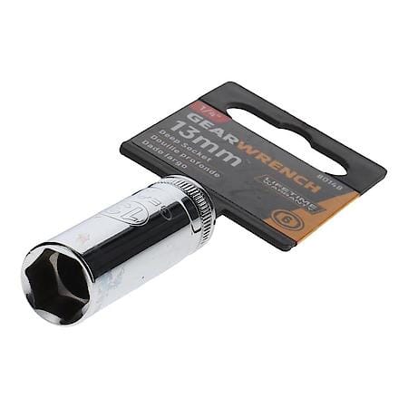 1/4" Drive 6 Point Deep Metric Socket 13mm