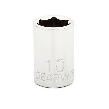 1/4" Drive 6 Point Standard Metric Socket 10mm