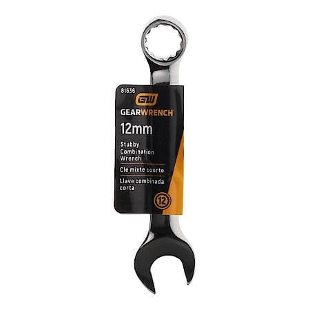 12mm 12 Point Stubby Combination Wrench