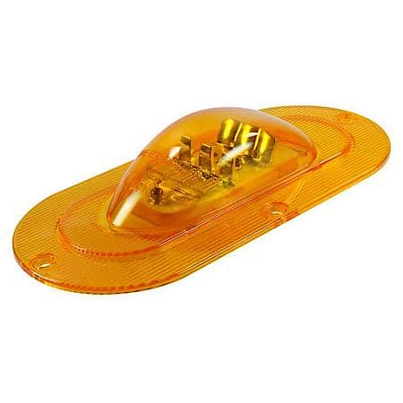SuperNova Oval LED Side Turn Marker with Integrated Flange Mount Hard Shell