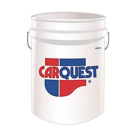 CarQuest White 5 Gallon Bucket with Logo