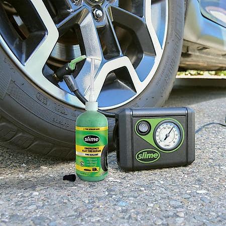 Smart Spair Flat Tire Repair Kit: 8 Min Inflation Time, 0-60 PSI, Tire Sealant