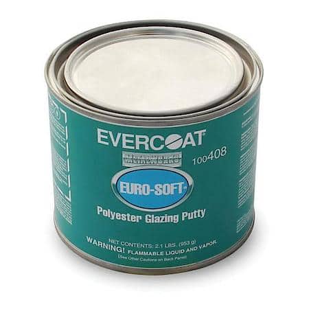 Polyester Glazing Putty 1/2 Gal. 5.5 lbs.