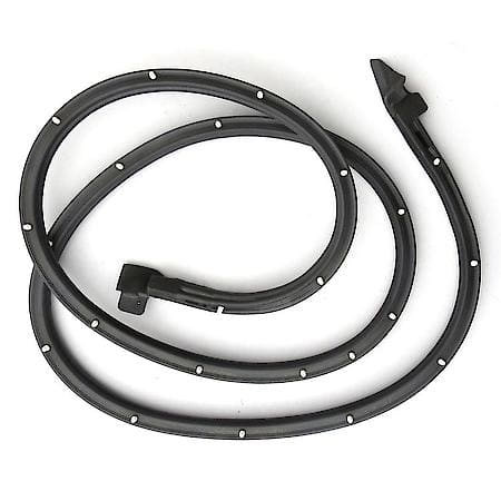 Chevy Suburban Rear Cargo Door Seal Left, 1980-1991, Black