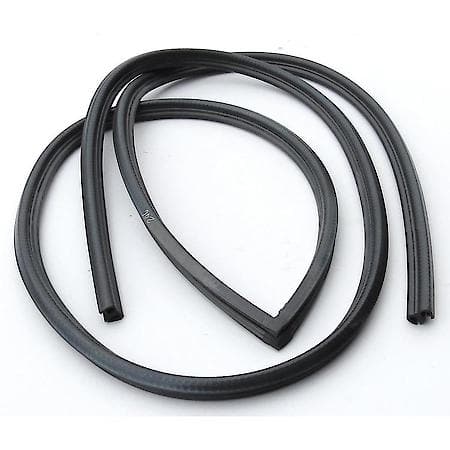 Nissan Door Weatherstrip LH On Body Incl Welting, 1970-1978, Black