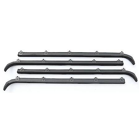 Ford Bronco Ranger Beltline Kit Vent Window, 1988-1990, Black