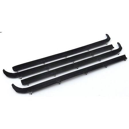Ford Bronco Ranger Beltline Kit Vent Window, 1988-1990, Black