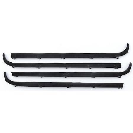 Ford Bronco Ranger Beltline Kit Vent Window, 1988-1990, Black