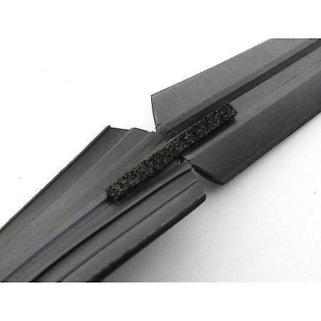 Nissan Glass Run Channel 3 Sided LH RH, 1974-1978, Black
