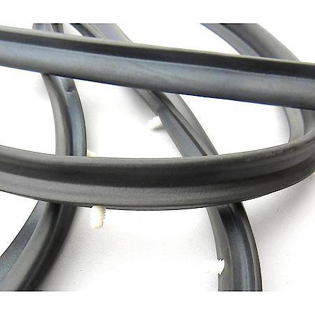 Chevy Pickup Door Seal Left, 1955-1959, Black