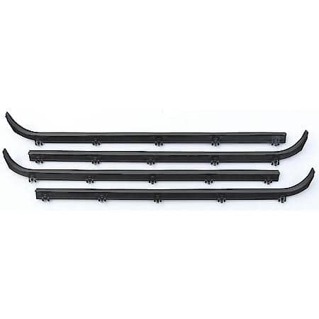 Ford Ranger Bronco II Beltline Kit, 1983-1988 4 Pc, Black