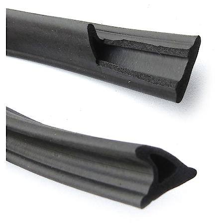 Nissan Upper Door Seal RH On Door, 1974-1978, Black