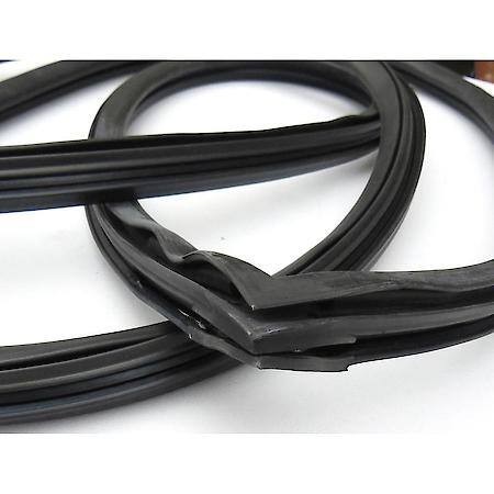 Nissan Door Weatherstrip LH On Body, 1976-1978, Black