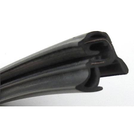 Chevy Suburban Tahoe Yukon Rear Glass Run Seal LH, 1992-2000, Black