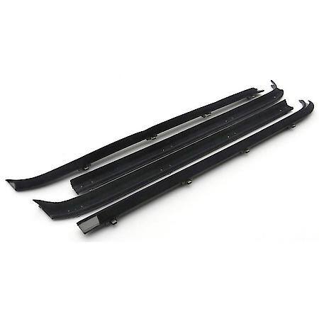 Chevy Suburban Crew Cab Rear Door Beltline Kit, 1973-1980, Black