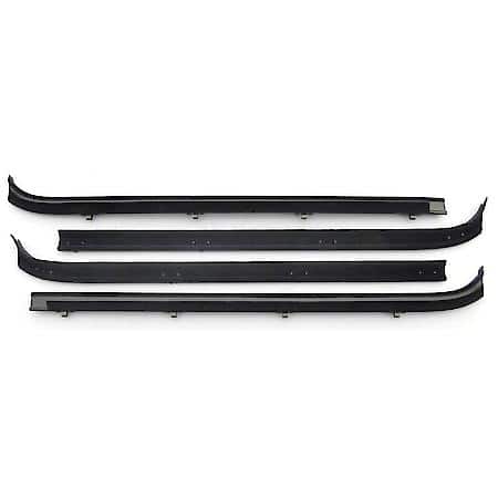 Chevy Suburban Crew Cab Rear Door Beltline Kit, 1973-1980, Black