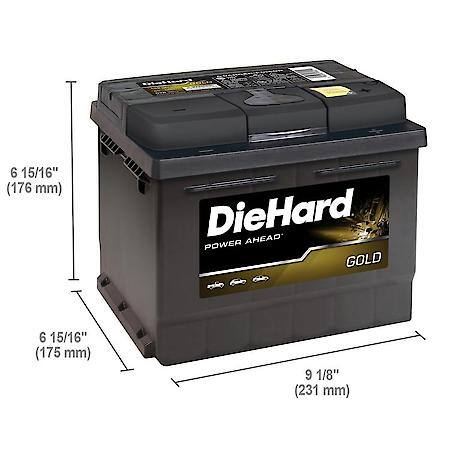 Battery : 67R Group Size, 400 CCA, 500 CA, 65 Minute Reserve Capacity