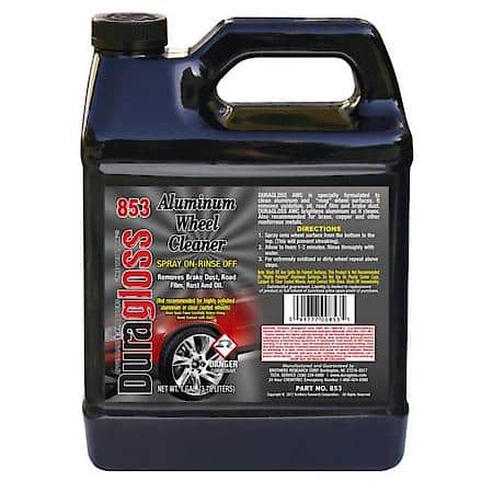 Aluminum Wheel Cleaner: Removes Brake Dust-Road Film, Spray-On Rinse-Off, Brightens, 128 OZ