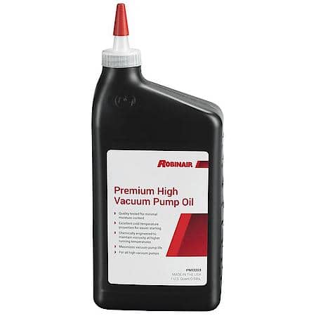 Premium High Vacuum Pump Oil, 1 Quart