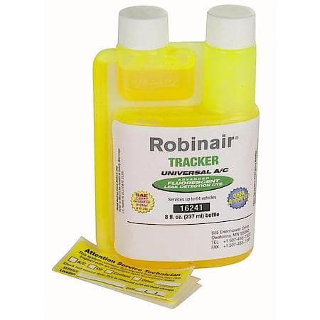 Tracker Universal Super Concentrated A/C Dye - 1 X 8 Oz Bottle
