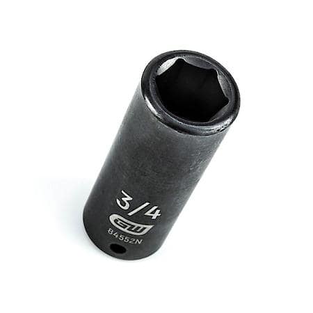 1/2" Drive 6 Point Deep Impact Sae Socket 3/4"