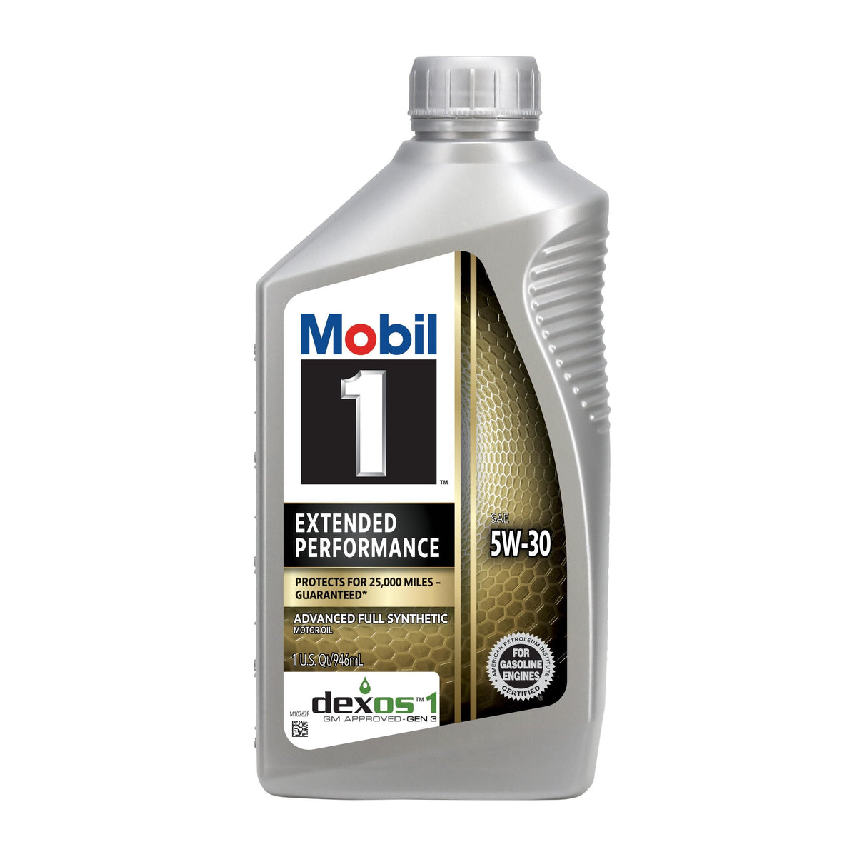 Mobil 1 Extended Performance Full Synthetic 5W-30 Motor Oil 1 Quart 112627
