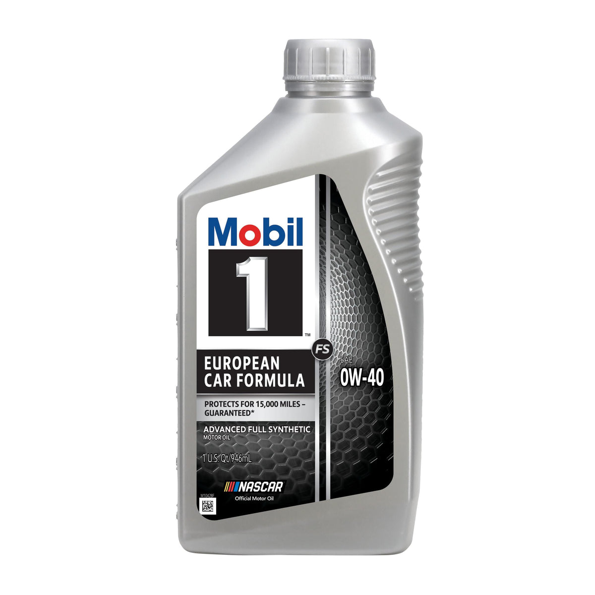 Mobil 1 Full Synthetic 0W-40 Motor Oil 1 Quart 112628