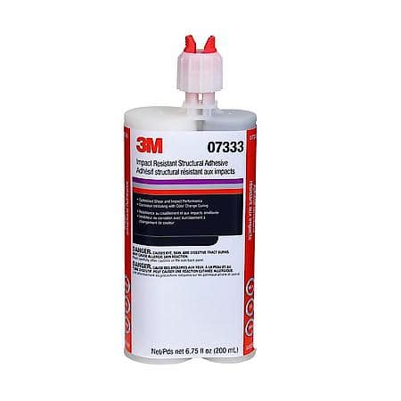 Impact Resistant Structural Adhesive, 07333, 200 mL Cartridge