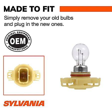 2504 Basic: Halogen Fog Bulb, Basic Performance, 1 Pack