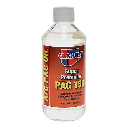 PAG 150 AC Oil Lubricant: Exceeds OEM Specs, Resists Moisture, 8 oz