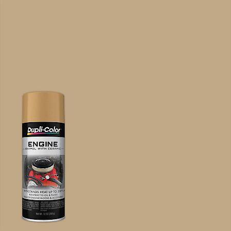 Dupli-Color, Engine Paint with CERAMIC, Gloss, Cummins Beige, 12-oz