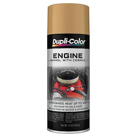 Dupli-Color, Engine Paint with CERAMIC, Gloss, Cummins Beige, 12-oz